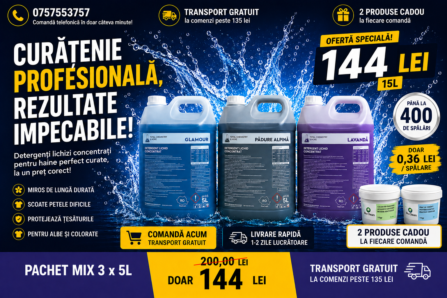 PACHET MIX 3 x 5L